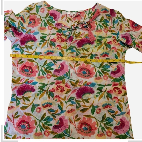 Vibrant Floral Mini Dress - Picture 3 of 15